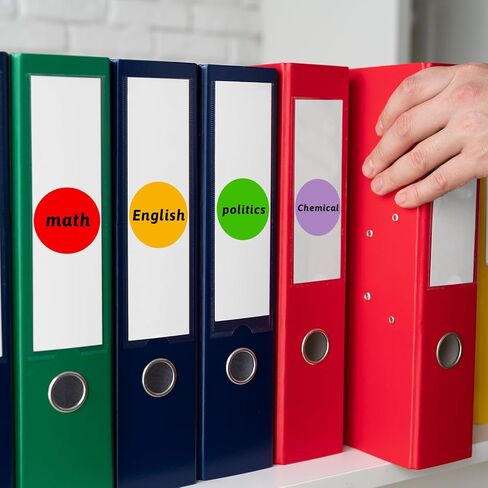 2 Inch Colored Dot Stickers, 400 Pcs Round Color Coding Labels, Removable Writable Circle Sticky Stickers for Organizing, Sorting, Pricing, Garage, Sell, Classroom Office​ Home (10 Assorted Colors) in Saudi Arabia