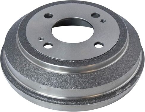 TRQ Rear Brake Shoes Kit & 2 Drums Kit Left & Right w/Chemicals Compatible with 1984-1995 Honda Civic 1993-1997 Civic del Sol 1988-1991 CRX in Saudi Arabia