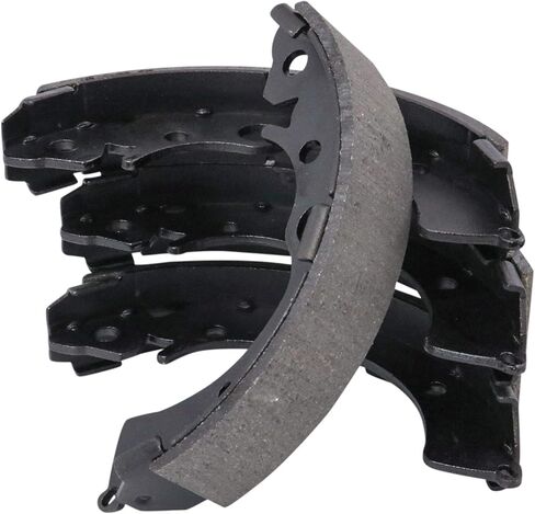 TRQ Rear Brake Shoes Kit & 2 Drums Kit Left & Right w/Chemicals Compatible with 1984-1995 Honda Civic 1993-1997 Civic del Sol 1988-1991 CRX in Saudi Arabia