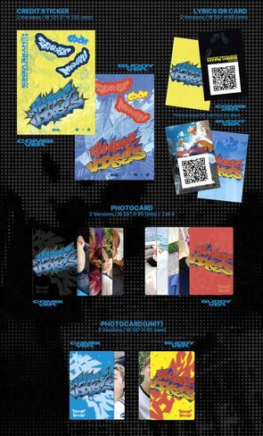 CxM HYPE VIBES 1st Album [BUDDY Ver.] CD + Photobook + Photocard + Poster + Sticker (SEVENTEEN S.COUPS x MINGYU) in Saudi Arabia