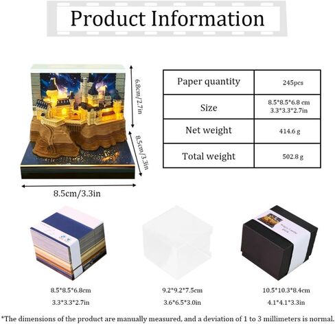 Time Piece Calendar,3D Calendar 2026,Pink Tree House Paper Carving,Laser Engraving,Can Be Used As A Bookmark,Suitable for Note Taking,Decorative Ornaments in Saudi Arabia
