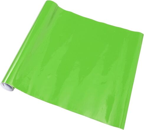 Bright Green Protective Car Wrap Film 1ft x 5ft Exterior Interior Vinyl Wrap Cover 5.5mil PVC 1 Pc Universal in Saudi Arabia