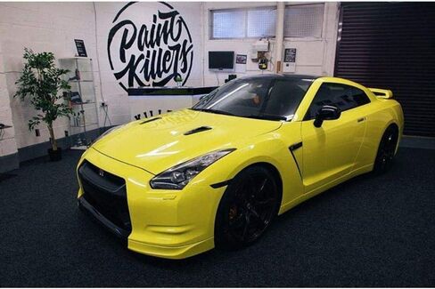 سيارة إسعاف Avery SW900 باللون الأصفر اللامع | 236-يا | فيلم تغليف السيارة من الفينيل (عينة 3 × 5 بوصة) in Kuwait