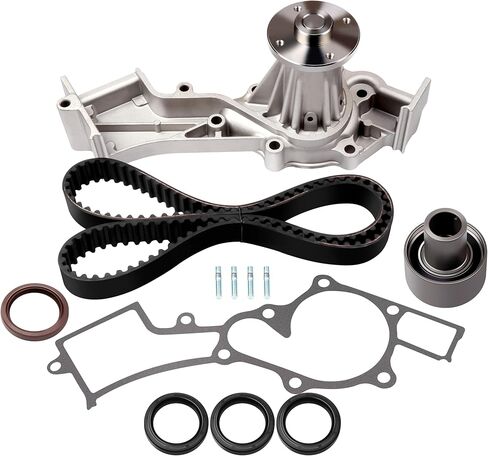 ASAPE Timing Belt Kit & Water Pump with Gasket Compatible with TS26249 ITM249 for 1997-2000 for INFINITI QX4 1999-2004 for Nissan Frontier 1996-2000 for Nissan Pathfinder 2000-2004 for Nissan Xterra in Saudi Arabia