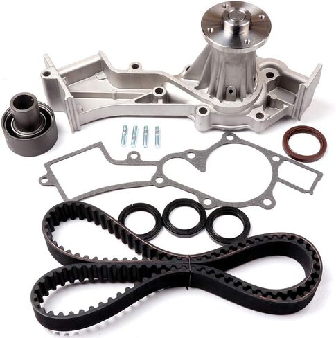 ASAPE Timing Belt Kit & Water Pump with Gasket Compatible with TS26249 ITM249 for 1997-2000 for INFINITI QX4 1999-2004 for Nissan Frontier 1996-2000 for Nissan Pathfinder 2000-2004 for Nissan Xterra in Saudi Arabia
