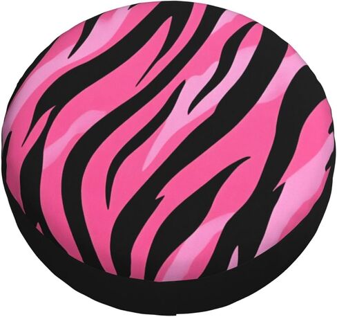 Pink Print Spare Tire Cover Dust-Proof Wheel Tire Cover Fit Jeep, Rv, SUV and Many Vehicle 17 Inch in Saudi Arabia