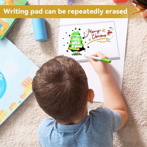 LED Note Board with 7 Colors Pen, Portable LED Note Board, 11.8 X 7.9" Glowing Acrylic Message Marker Board, Lighted Acrylic Dry Erase Board, Led Drawing Board for Office School Home in Saudi Arabia