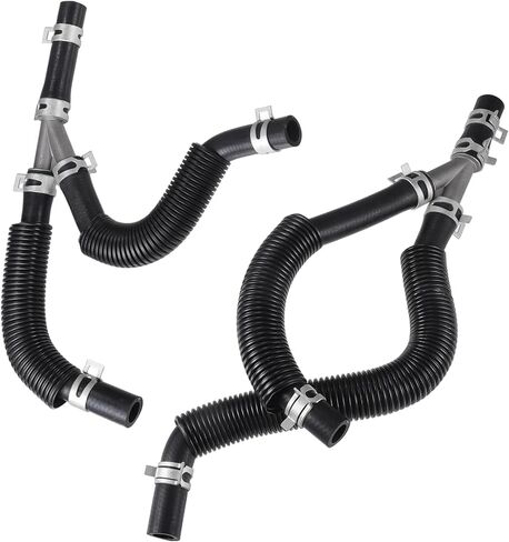Engine Heater Hose Assembly No.4677603AL HVAC Inlet and Outlet Heater Hose for Dodge Grand Caravan 2010 Rubber Black in Saudi Arabia