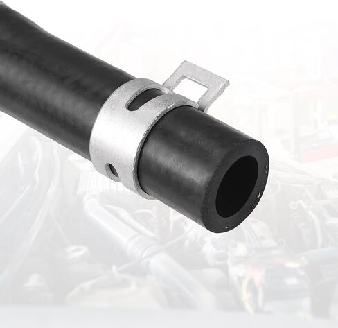 Engine Heater Hose Assembly No.4677603AL HVAC Inlet and Outlet Heater Hose for Dodge Grand Caravan 2010 Rubber Black in Saudi Arabia