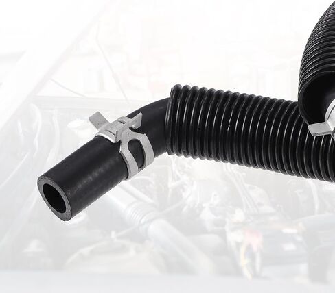 Engine Heater Hose Assembly No.4677603AL HVAC Inlet and Outlet Heater Hose for Dodge Grand Caravan 2010 Rubber Black in Saudi Arabia