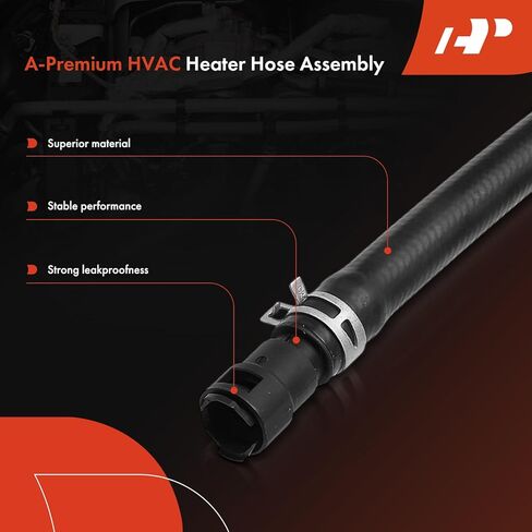 A-Premium Inlet HVAC Heater Hose Pipe Line Assembly with Clamps Compatible with Ford Expedition & Lincoln Navigator, 2007 2008 2009 2010, 5.4L in Saudi Arabia