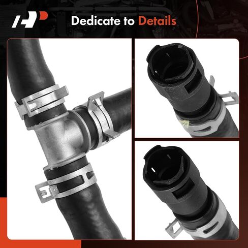 A-Premium Inlet HVAC Heater Hose Pipe Line Assembly with Clamps Compatible with Ford Expedition & Lincoln Navigator, 2007 2008 2009 2010, 5.4L in Saudi Arabia