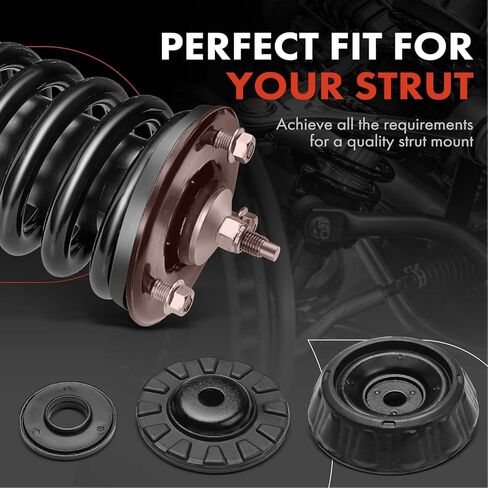 A-Premium Front Suspension Strut Mounts Compatible with Hyundai Accent 2012 2013 2014 2015 2016 2017, 2-PC Set in Saudi Arabia