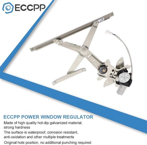 ECCPP Front Right Passenger Side Power Window Regulator with Motor Assembly Replacement fits for 1998-2002 For chevy Prizm 1998-2002 For Toyota Corolla 69801-02040 741-802 in Saudi Arabia