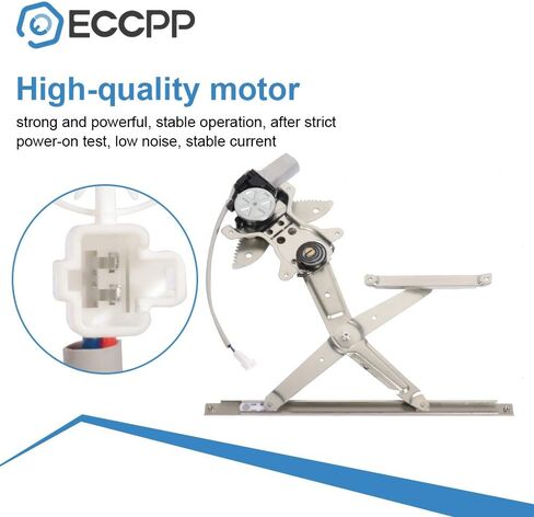 ECCPP Front Right Passenger Side Power Window Regulator with Motor Assembly Replacement fits for 1998-2002 For chevy Prizm 1998-2002 For Toyota Corolla 69801-02040 741-802 in Saudi Arabia