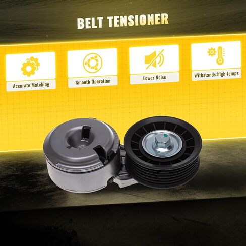 38103 (لـ 4.3L/5.0L/5.7L) مجموعة بكرة شداد حزام القيادة تناسب 99-00 إسكاليد /96-04 تشيفي S10 99-13 سيلفرادو 1500/96-04 جي إم سي سونوما 96-00 يوكون 96-99 C1500 K1500 [ # 89017309] in Saudi Arabia