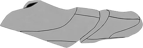 BlackTip Premium Seat Cover for Yamaha WaveRunner VX, VXS, 2015-2020 (Gray) in Saudi Arabia