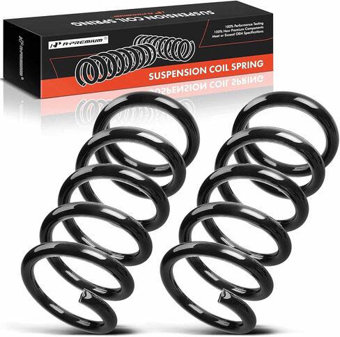 A-Premium 2Pcs Rear Suspension Coil Spring Set Compatible with Cadillac SRX 2010-2016 2.8L 3.0L 3.6L, Driver and Passenger Side in Saudi Arabia