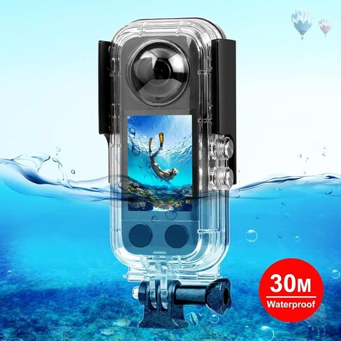 حافظة PULUZ للغوص لـ DJI Osmo Pocket 3 حافظة مقاومة للماء للكمبيوتر الشخصي غطاء حماية 45M/147FT تحت الماء غطاء مبيت للغوص مع ملحقات لكاميرا Osmo Pocket 3 Action in Saudi Arabia