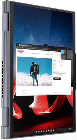 لينوفو ثينك باد X1 يوجا الجيل 8 انتل كور i7-1365U vPro، 14 بوصة WUXGA (1920x1200) IPS، لمس، 400 شمعة في المتر المربع، 32 جيجا رام، 1 تيرابايت SSD، قارئ بصمات الأصابع KYB بإضاءة خلفية، Windows Pro in Saudi Arabia