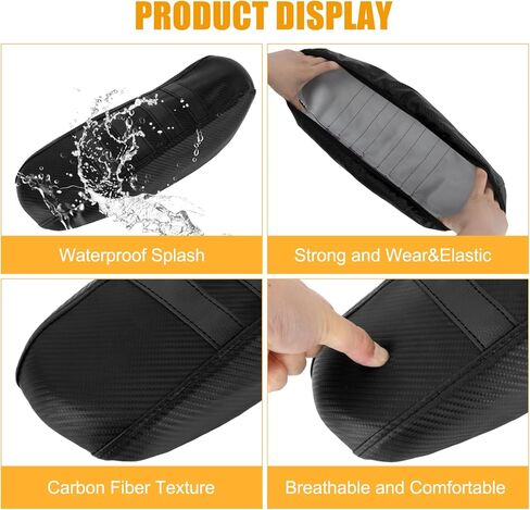 PSLER Dirt Bike Seat Cover - Fits for Light Bee X/S/X160/X260 Electric Bike, High Elastic Leather. Black in Saudi Arabia