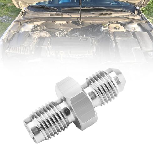 JERBOR 3AN Male to 3/8x24 Inverted Flare Brake Thread, Straight Male Fitting Adapter (1PCS) in Saudi Arabia