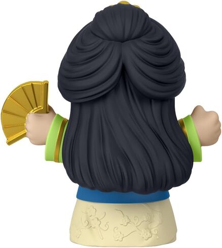 Fisher-Price Replacement Part for Collectible Little People Princess Playset HJW75 - Replacement Princess Mulan Figure Holding a Fan in Saudi Arabia