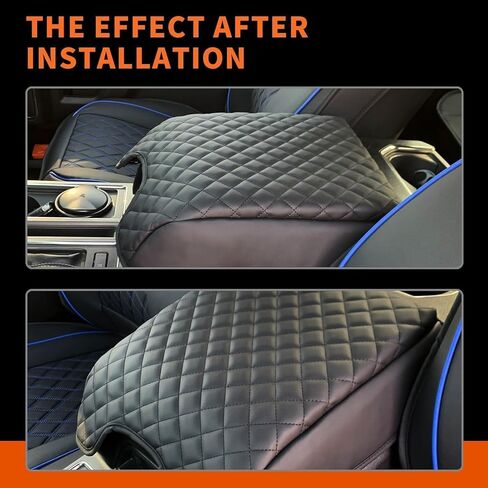 Center Armrest Console Cover Compatible with F Series 150 2015-2020 F Series 250 350 450 2017-2022 Expedition 2018-2024 Bucket Seat Only in Saudi Arabia