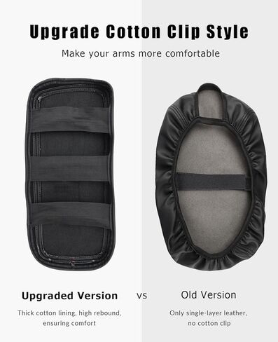 INTGET Center Console Cover for 2026 Toyota Prius Accessories 2023 2024 2025 LE XLE Limited Car Interior Leather Middle Armrest Arm Rest Lid Cushion Pad Protector (2023+, Black Stitches) in Saudi Arabia
