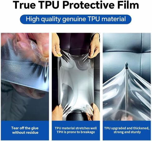 لـ Tesla Model Y Juniper 2025 2026 طبقة حماية طلاء أمامية كاملة PPF 8.5 Mil TPU PPF Clear Car HD خدش ملحقات خارجية (شفاف) جزء رأس الحاجز in Kuwait