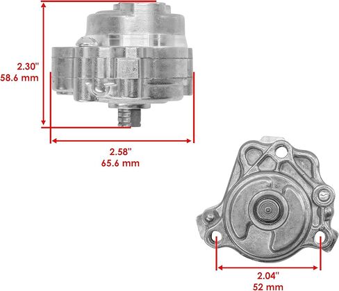 Caltric Oil Pump and Gasket Compatible with Yamaha Raptor 700 700R YFM700 YFM700R 2006 2007 2008 2009 2010-2020 in Saudi Arabia