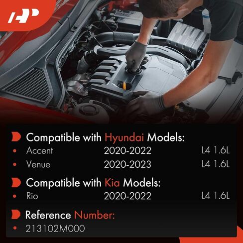 A-Premium Engine Oil Pump for 1.6L - Compatible with Hyundai Accent 2020-2022, Venue 2020-2023 & Kia Rio 2020-2022 in Saudi Arabia