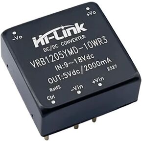 2pcs/Lot DC-DC Isolated Module 9-18V Input 5V 2000mA Output DCDC VRB1205YMD-10WR3 Step Down Converter Power Supply in Kuwait