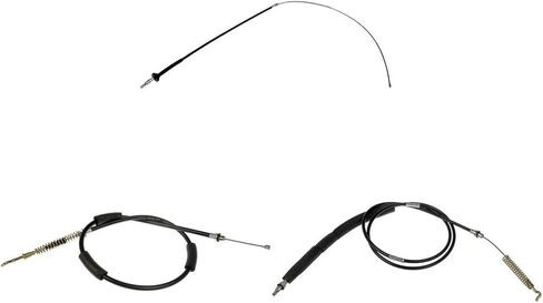 Front Rear Parking Brake Cable Kit - 3Pcs E Brake Cable Automotive Replacement Brake Parking Cables Arrhythmic for Chevrolet Suburban 1500 5.3L 2001 2002, for Chevrolet Suburban 1500 5.7L 2001 2002 in Saudi Arabia