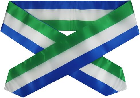 SNUWITH Lebanon Flag Graduation Sash/Stole/Scarf 180X13CM Double Sided for Study Aboard International Students Graduation Decoration Item Gift in Kuwait