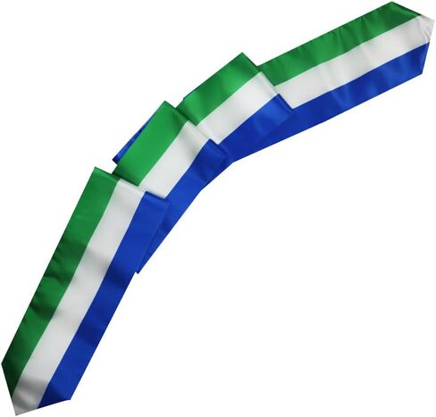 SNUWITH Lebanon Flag Graduation Sash/Stole/Scarf 180X13CM Double Sided for Study Aboard International Students Graduation Decoration Item Gift in Kuwait