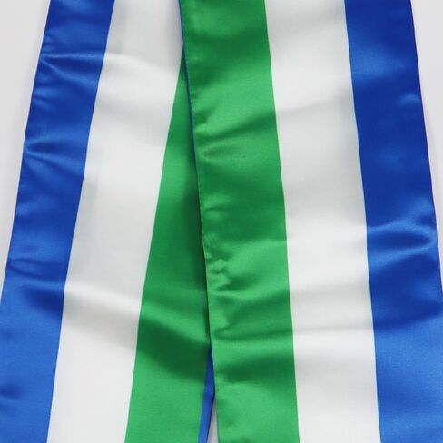 SNUWITH Lebanon Flag Graduation Sash/Stole/Scarf 180X13CM Double Sided for Study Aboard International Students Graduation Decoration Item Gift in Kuwait