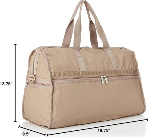 حقيبة عطلة نهاية الأسبوع الكبيرة من LeSportsac (أسود معاد تدويره) in Kuwait