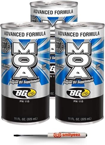 Smilyeez Listing for BG Advanced Formula MOA Motor Oil Additive - Engine Oil Supplement PN 115 (1 Can) - with a Pocket Screwdriver in Saudi Arabia