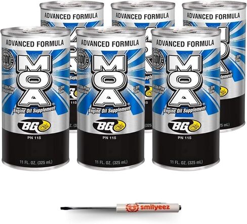 Smilyeez Listing for BG Advanced Formula MOA Motor Oil Additive - Engine Oil Supplement PN 115 (1 Can) - with a Pocket Screwdriver in Saudi Arabia