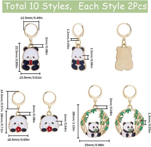 SUNNYCLUE 1 Box 20Pcs 5 Colors Cow Stitch Markers Cute Crochet Markers Bulk Alloy Enamel Locking Metal Knit Stitch Markers Charms for Crocheting Knitting Sewing Weaving Jewelry Making DIY Accessory in Saudi Arabia