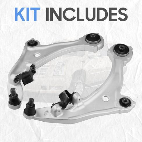 Front Lower Control Arm with Ball Joint Suspension Kits Compatible with Nissan Murano 2009-2014 V6 3.5L (2pc) in Saudi Arabia
