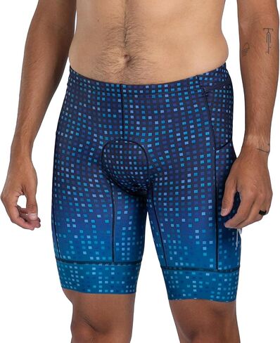 Zoot Men’s LTD 9-Inch Triathlon Shorts, Endurance Cycle Padded Shorts, for Swim, Bike, Run with Quick Drying UPF 50 + Fabric in Kuwait