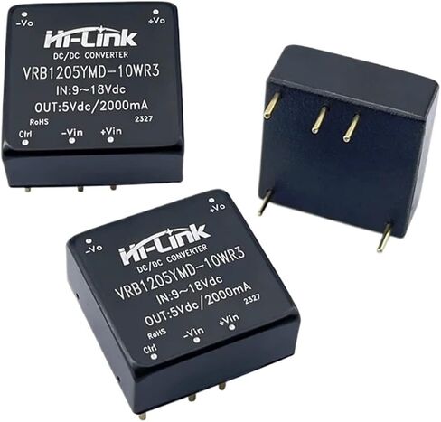 5pcs/Lot DC-DC Isolated Module 9-18V Input 5V 2000mA Output DCDC VRB1205YMD-10WR3 Step Down Converter Power Supply in Kuwait