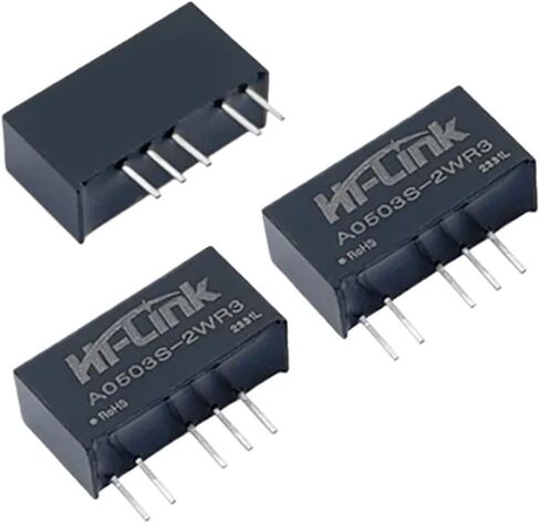 2pcs/Lot ±3.3V ±303mA 2W DC DC Dual Output Isolated Power Supply Module A0503S-2WR3 Модуль питания in Saudi Arabia