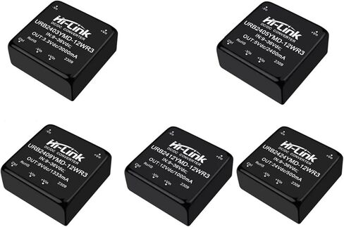 24V to 3.3V/5V/9V/12V/15V/24V 12W DC to DC Power Supply Module URB2405YMD-12WR3 Isolation(URB2403YMD-12WR3) in Kuwait