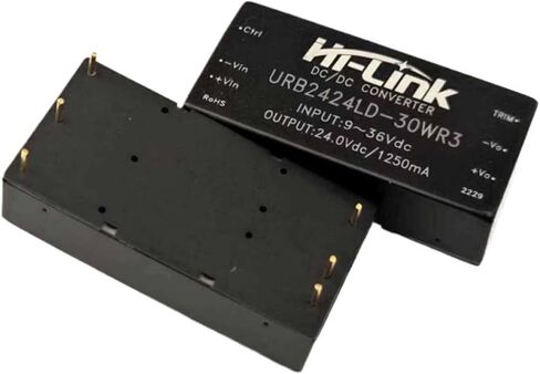 24V to 24V 30W 1250mA Output DC-DC Power Supply Module 91% Efficiency URB2424LD-30WR3 Isolation Intelligent in Saudi Arabia