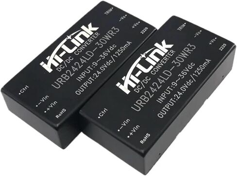 24V to 24V 30W 1250mA Output DC-DC Power Supply Module 91% Efficiency URB2424LD-30WR3 Isolation Intelligent in Saudi Arabia