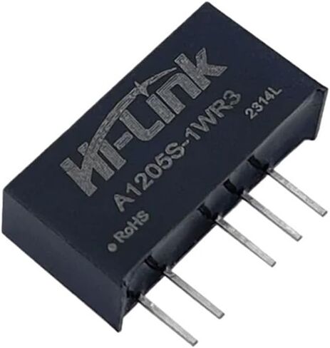 12V to 5V 1W Dual Output 5pcs/Lot DC/DC Converter Isolation Adjustable Power Supply Module in Kuwait