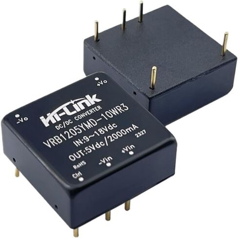 2pcs/Lot DC-DC Isolated Module 9-18V Input 5V 2000mA Output DCDC VRB1205YMD-10WR3 Step Down Converter Power Supply in Kuwait
